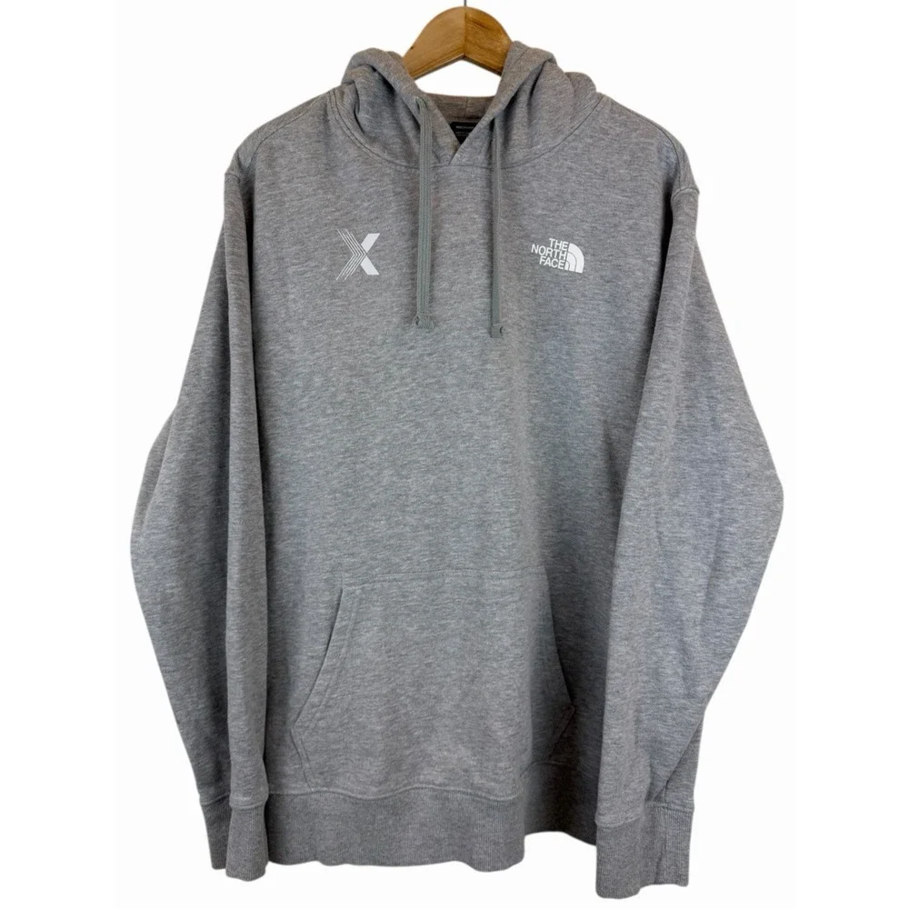 The‎ North Face Men's Gray Hoodie Kangaroo Pocket Size XL